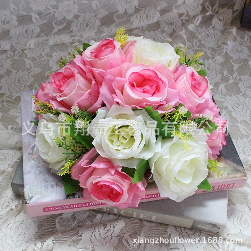 

Wedding Roman Column Road Guide Simulation Silk Flower Ball Wedding Car Auditorium Decoration Wedding Props