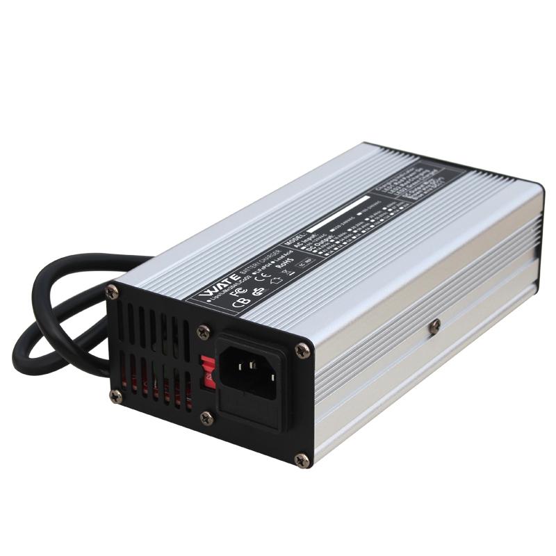 29.4V 10A Li-ion Lithium Fast Charger For 24 Volt 7S Battery Charger With Fan Aluminum Case