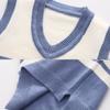 Boys Autumn Suit Handsome Baby Spring and Autumn Sweater Vest Three-piece Children's Suit Korean Version Loose and Comfortable Casual Suit