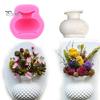 Grid Vase Silikon Form DIY Fondant Kuchen Seife Ton Dekoration Handwerk Form