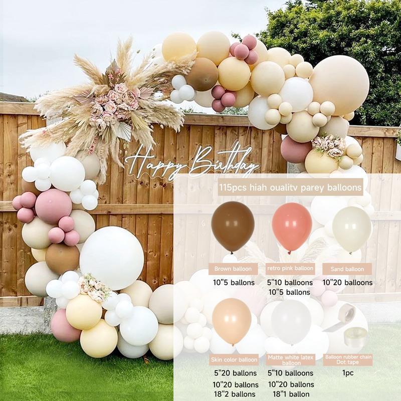 Balloon Set Birthday Party Scene Decoration Balloon Chain Balloon Arch Set