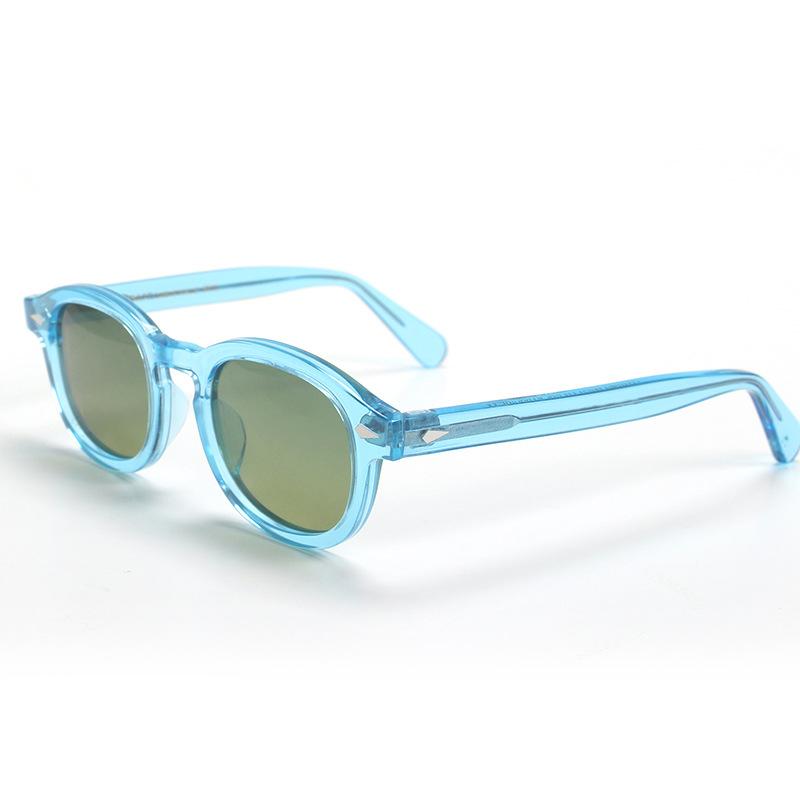 Lunettes de soleil polarisées Lunettes de soleil rétro à monture pour hommes