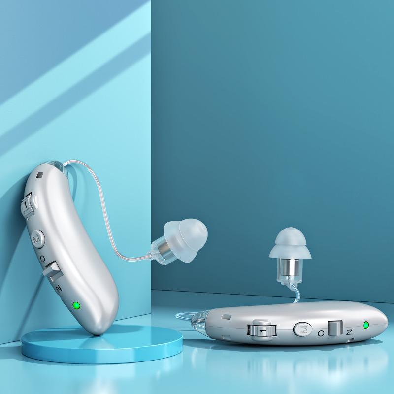 Portable hearing aids for the elderly