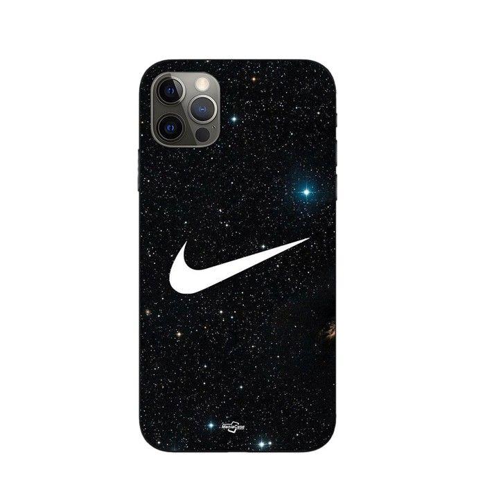 Coque de téléphone - MANIACASE - Iphone 13 Pro - Silicone - Noir - Galaxie étoilée