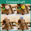 Plush Capybara Backpack Animal Stuffed Children Shoulder Bag Pp Cotton Filling