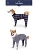 Autumn Full-Coverage Four-Legged Dog Suit: High-Elastic, Anti-Lick, Anti-Mosquito Homewear for Large Dogs