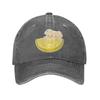 Ateez Aniteez Golden Hour Lemon  Accessories Baseball Caps Unisex WoUnisex Fashion  Hats Cap Adjustable Casquette Dad Hat