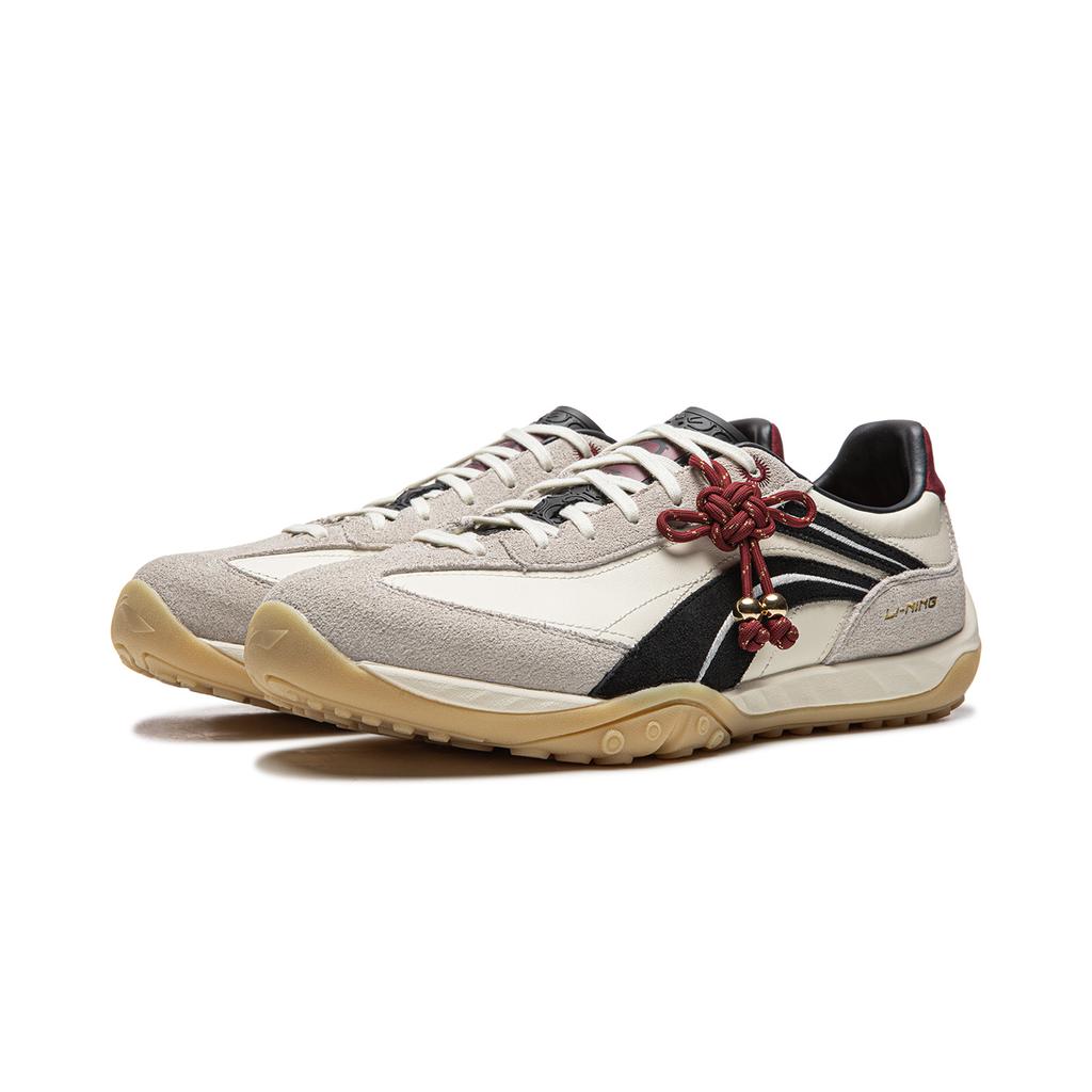 Li-Ning Heart Flow Versatile Simple Durable Lightweight Low-Top Casual Shoes Unisex Casual Shoes Light-Gray AGCW002-1