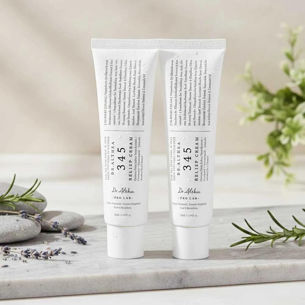 

DR.ALTHEA 345 Relief Cream 50mL x 2 Soothing Moisturizing Care