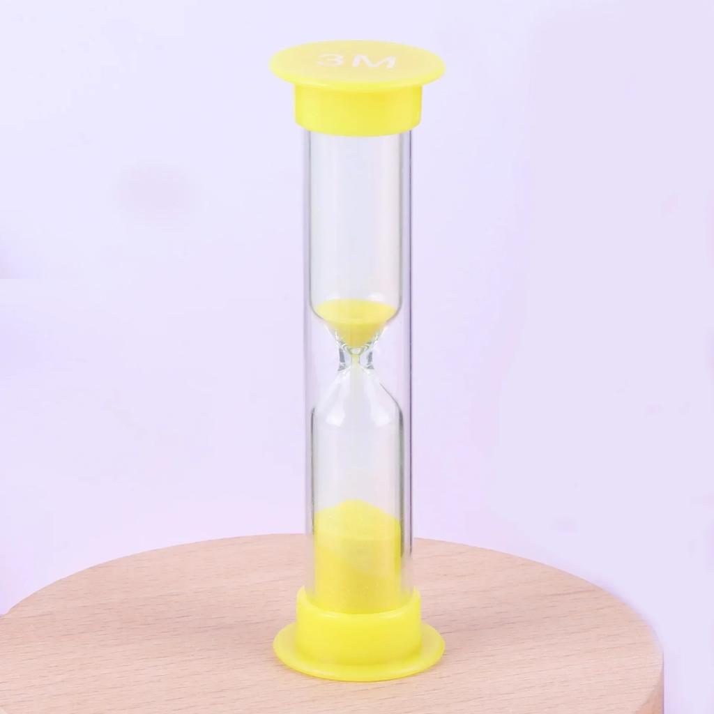 6 Pieces/set Sand Clock Hourglass 30S 1 2 3 5 10 Minutes Ornaments for Home Children Gift Decoration Timer Clocks Decor Garden