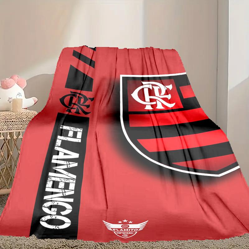 [1 Stk. Rangers FC Decke] Ganzjahresdecke - Gemütliche Decke für Sofa Couch Heimdekoration, Digital bedruckte Nickerchen-Decke