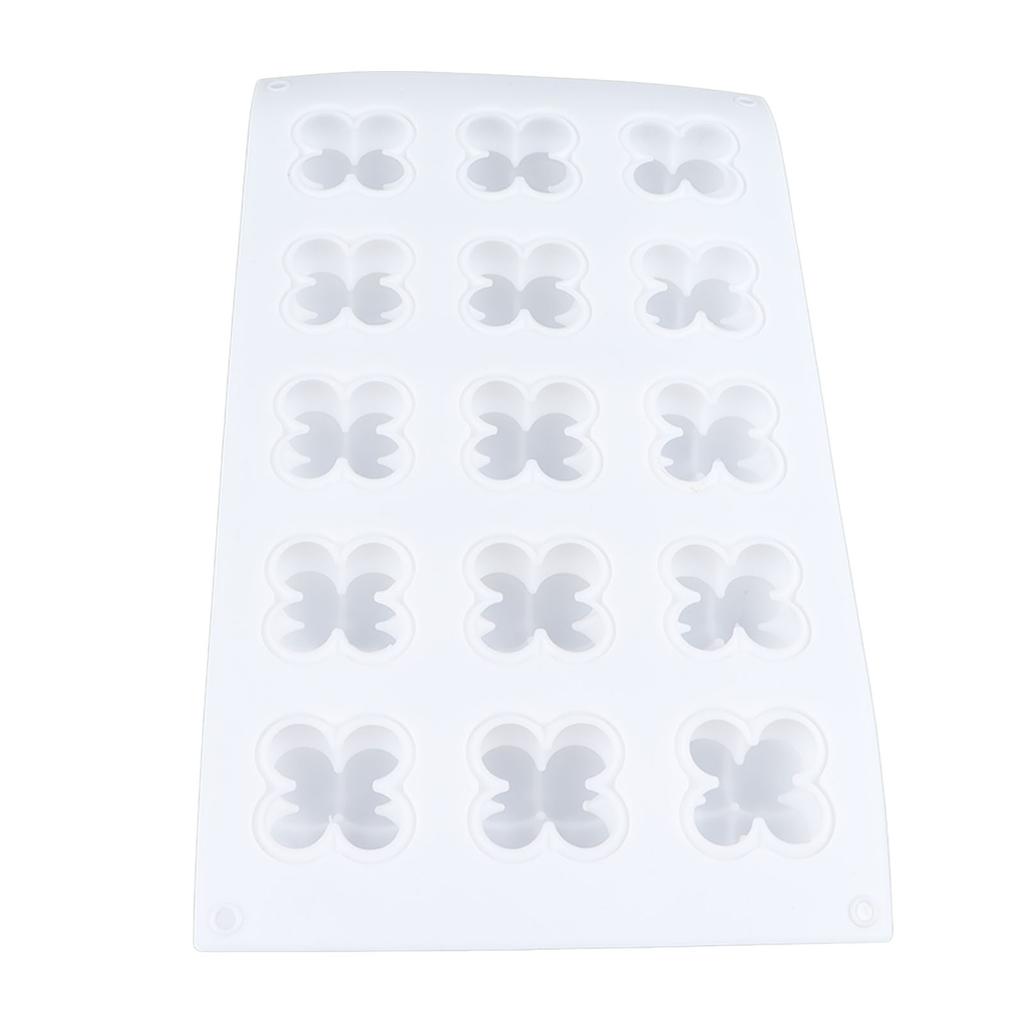15 Grids Chocolate Mold Food Grade Reusable 15 Cavity Cake Silicone Mold for Restaurant Kitchen
