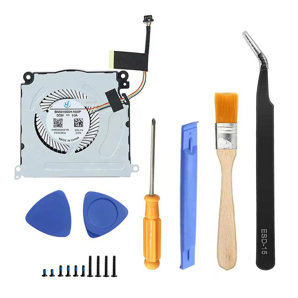 Durable Tool Compatible for Steam-Deck Game Console CPU Cooling Fan Resolve Heat Problem Screwdriver Set Bits Open Tools