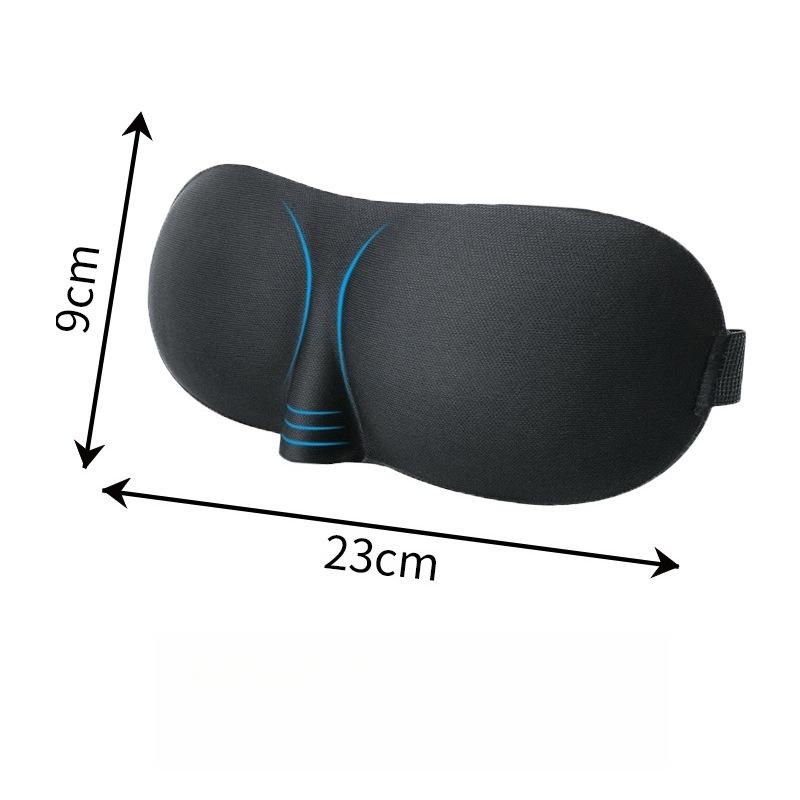 3D Sleep Mask With Soft Breathable Material Zero Pressure Eye Cover For Men And Women Ideal For Night Use And Deep Relaxation