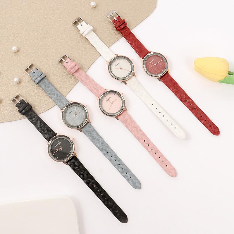 Niche Belt Women'S Watch Fashion Trend Watch Simple Temperament Elegant Quartz Watch Women