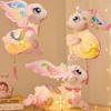 Handmade Rabbit Lantern Flying Rabbit Traditional Craft Lantern  Mid-Autumn Festival