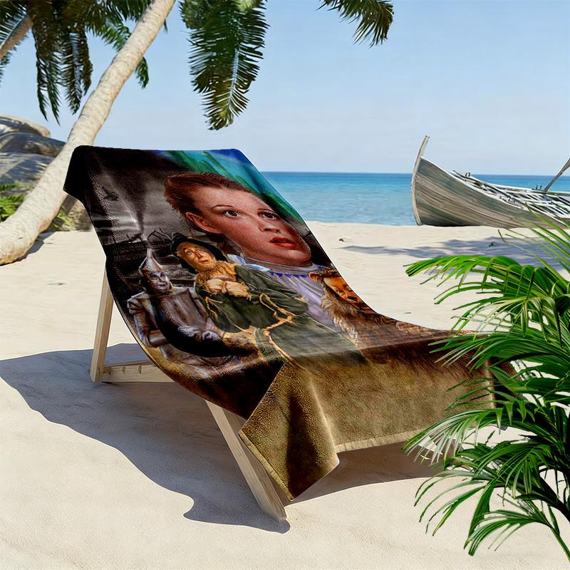Fantasy Adventure Journey beach towel Outdoor camping beach Absorbent bath towel swim quick-drying swim towel Travel and vacation towels beach