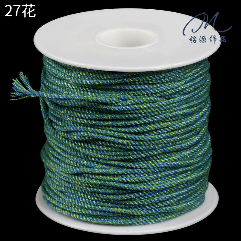 Large Roll Hand Rubbing Cotton Thread Rope Work In Progress Tibetan Play Rope Braided Rope Hemp Thread Pendant Rope Bracelet Rope Fringed Accessories