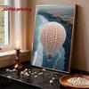 DIY Hot Air Balloon Pearl Diamond Art Painting Kits for Adults and Beginners,fine View Sparkling Painting Craft Home Wall Decor Handmade Gift