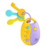 Key-Shaped Baby Teether Set with Screwdriver and Storage Bag for Infant Toddler