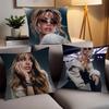 Argentine Singer Tini Pillow Case Office Cushions Suitable For Sofa Car Bedroom Decorative Cushion Cover