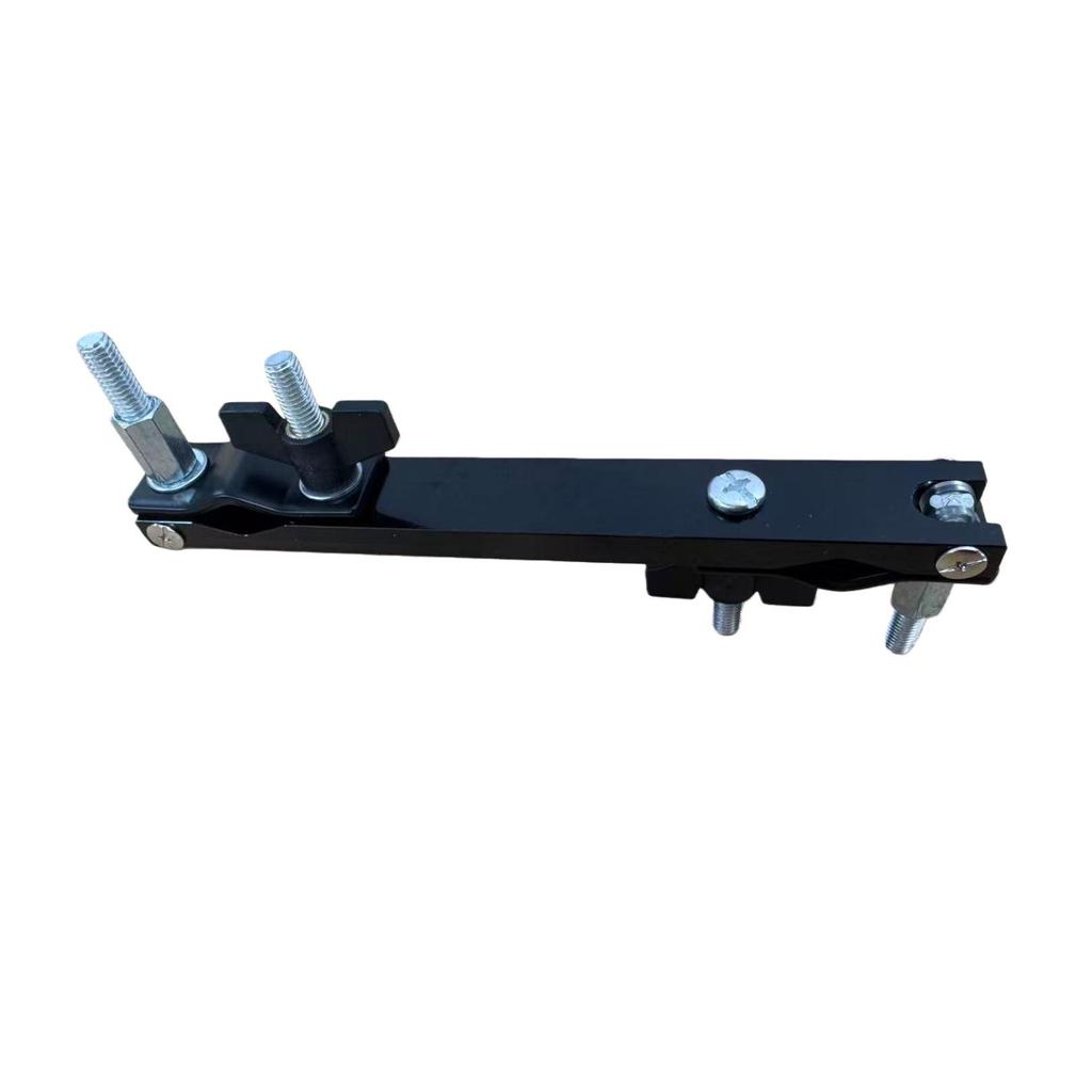 Universal Black Metal Drum Rack with Multi-Directional Expansion Clamp
