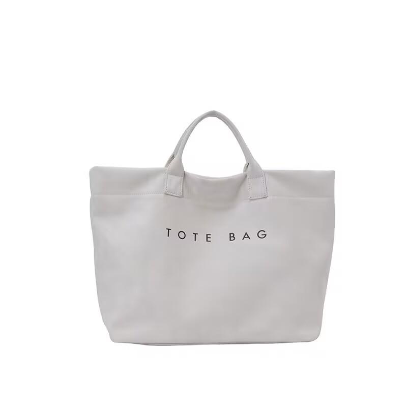 2025 New European & American Style Women's Large Capacity Letter Tote Bag