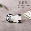 1Pcs Cute Panda Pillow Chopsticks Holder Japanese Ceramic Chopstick Ceramic Home Decor Spoon Holder Tableware Kitchen Tools