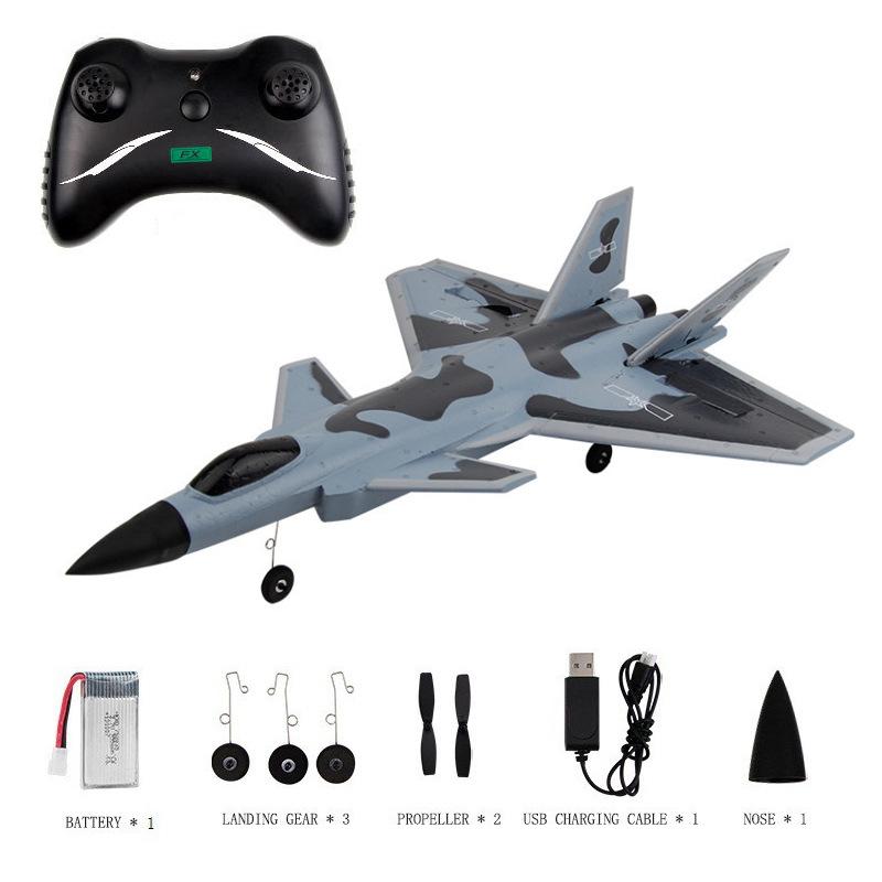 Four-channel Cross-border Electric Remote Control Aircraft J20 Model Fighter Fixed-wing Glider Boy Outdoor Toys