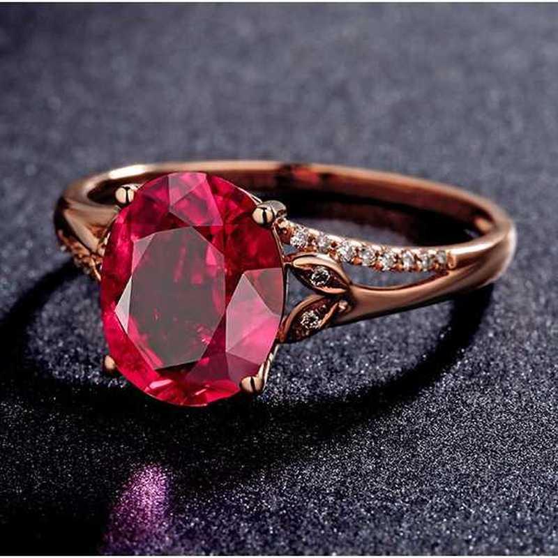 Sace Gems Classic Copper Alloy Zircon Ring Ladies Jewelry Wedding Promise Party Gift