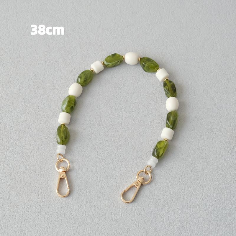 

Новая Мода Женская Сумка Аксессуар Съемные Конфетные Цепи с Бусинами Милый Акриловый Роскошный Ремешок Женская Элегантная Сумка Акриловая Ручка Цепь 38CM