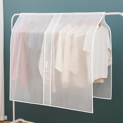 Kleiderstaubschutz Transparentes Kleid Kleidung Kleidungsstück Staubschutzhüllen Hängender Organizer Wasserdichte Jacke Mantel Garderobenaufbewahrung