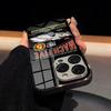 Speed Racer Phone Case Luxury Glass Phone Case For IPhone 17 16 15 14 13 12 11 Pro Max Plating Frame Cover