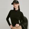 LIKK Simple Inner Mock Neck T-Shirt (Black)_L3C1-Ts02C