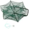 Foldable Fishing Net   6 Hole Fishing Net Shrimp Cage Trap Minnow Crab Baits Mesh Trap Net