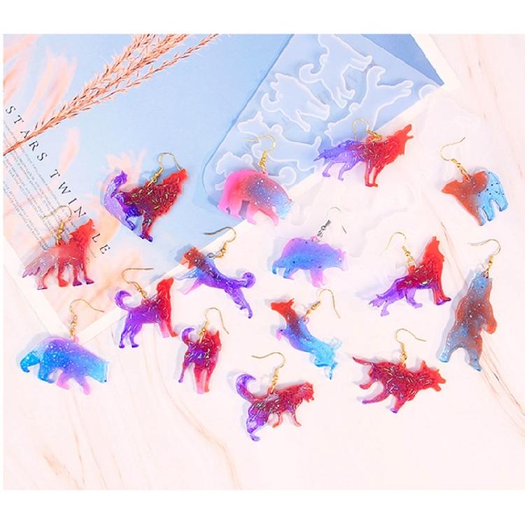 Customized Animal Earrings Mold Flexible Silicone Mould for Craft Enthusiasts
