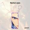 Nezha & Ao Bing Light-Up Acrylic Keychain with Transparent Eye Charm and Backpack Pendant