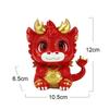 Customizable Cartoon Dragon Resin Ornament - Creative Gift in Stock