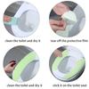 10Pairs Colorful Toilet Seat Cushion Washable Bathroom Cleaning Accessories Soft Comfortable Toilet Seat Cushion