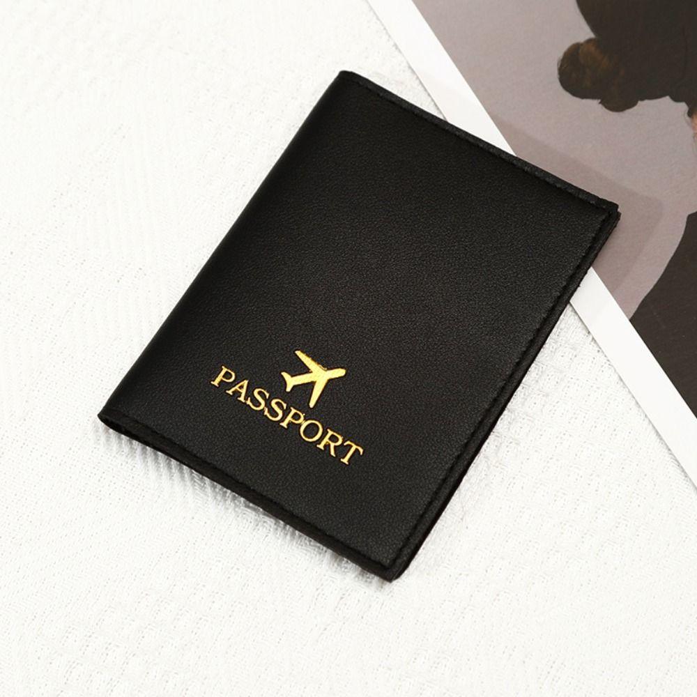Multifunction PU Leather Passport Cover Travel Accessories Ticket Holder Passport Clip  Travel