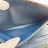LOUIS VUITTON M80958 Monogram Ann Platt leather Zippy Vertical Purse Navy leather Used