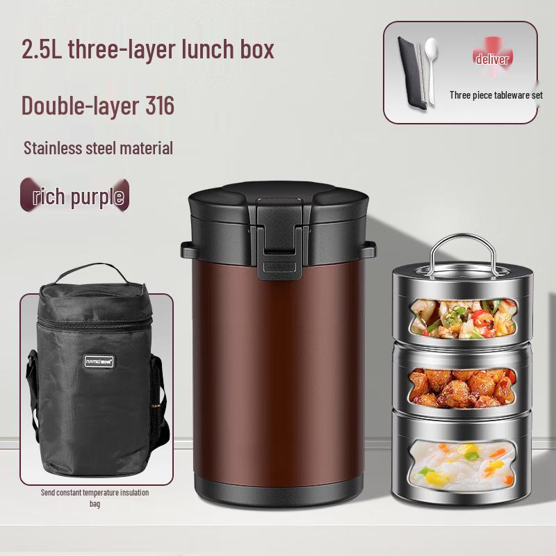 Ru Han Portable Insulated Lunch Container