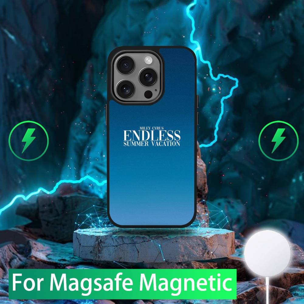 Miley C-Cyrus Phone Case For iPhone 16,15,14,13,12,11,Pro,Max,Plus,Mini,SE New Magsafe Magnetic Wireless Charging