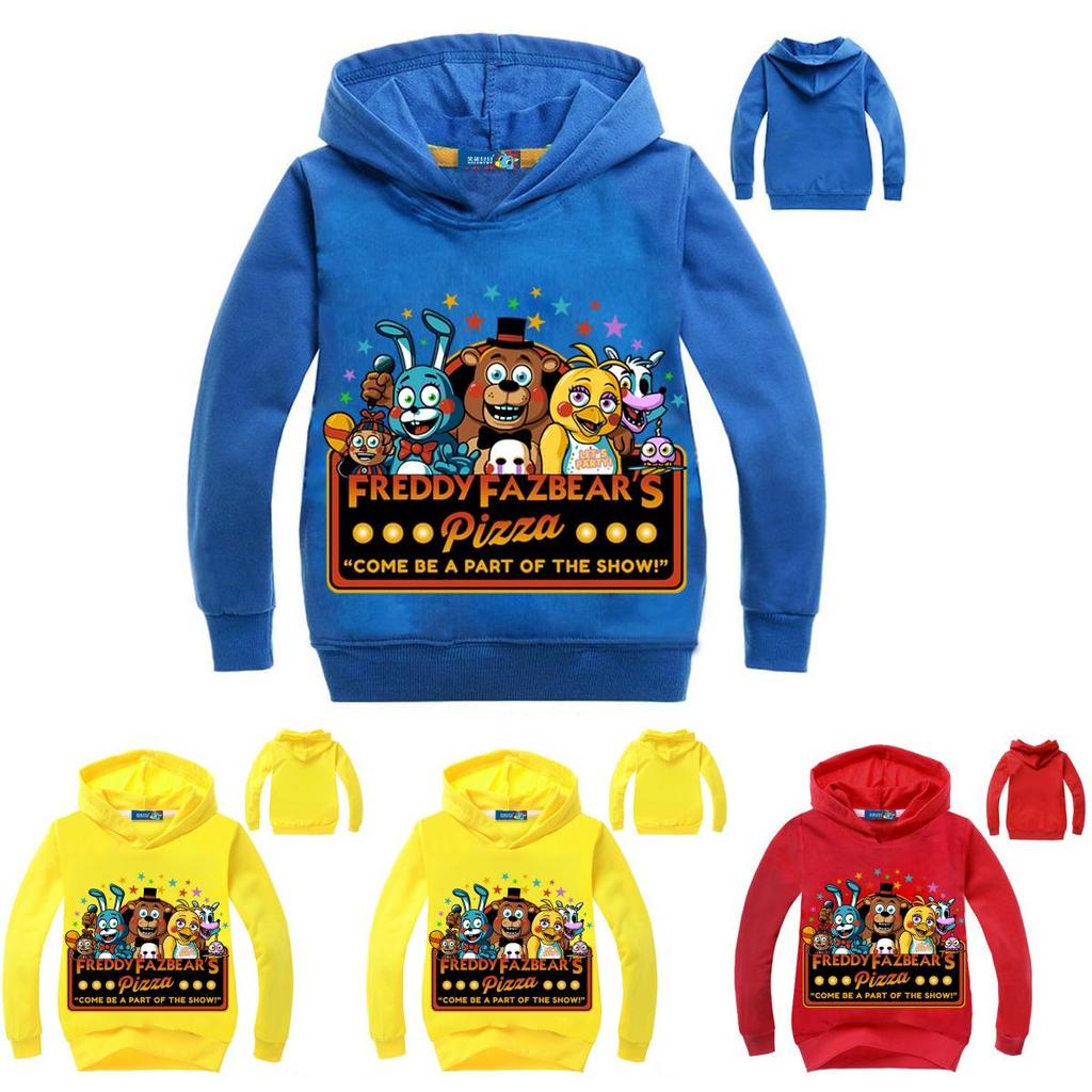 Felpa Anime Five Nights At Freddys Felpe Bambini Nuovo Set Abbigliamento Testa