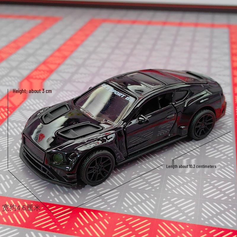 1:43 Alloy Pull-Back Sports Car Toy Figurine for Kids - Claw Machine Gashapon Gift.