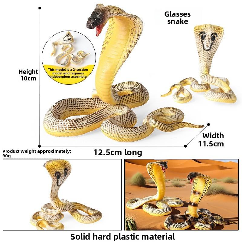 

Simulated Lizard Cobra Gecko Crawling Animal Model Toy For Home Decor And Educational Display Cobra