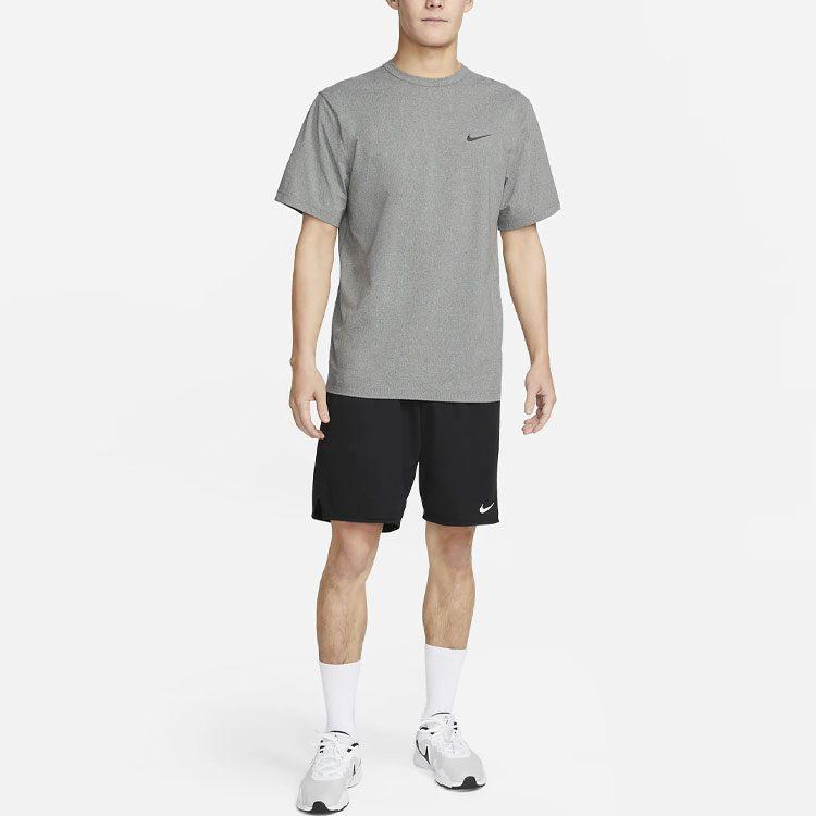 Nike T Shirts Men's Gray Crew Neck Moderate DV9840-097
