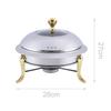 Catering Warmer Set Removable Anti Scald Stainless Steel Chafing Dish Buffet Set for Baking Commercial Hotel Backpacking Trips