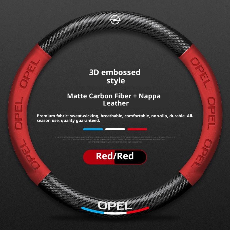 Auto Lenkradbezug Für Opel OPCline Astra Corsa Grandland Insignia Mokka Vectra GTC Tigra Vivaro Zafira Auto Zubehör
