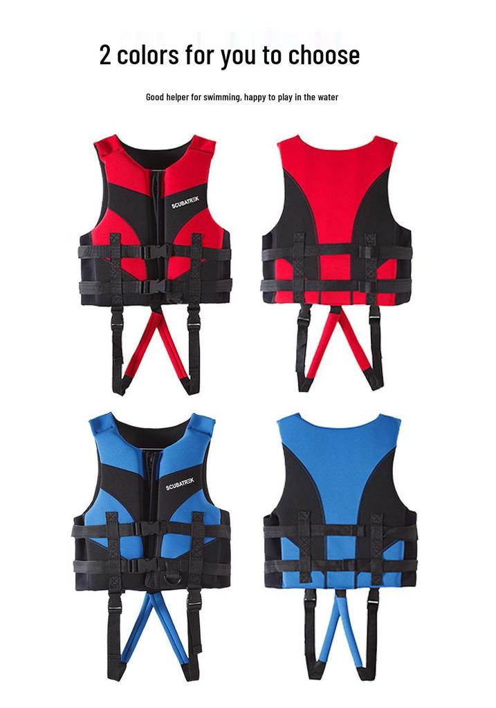 Gilet de sauvetage pour enfants à haute flottabilité pour le rafting, le snorkeling et le paddleboard